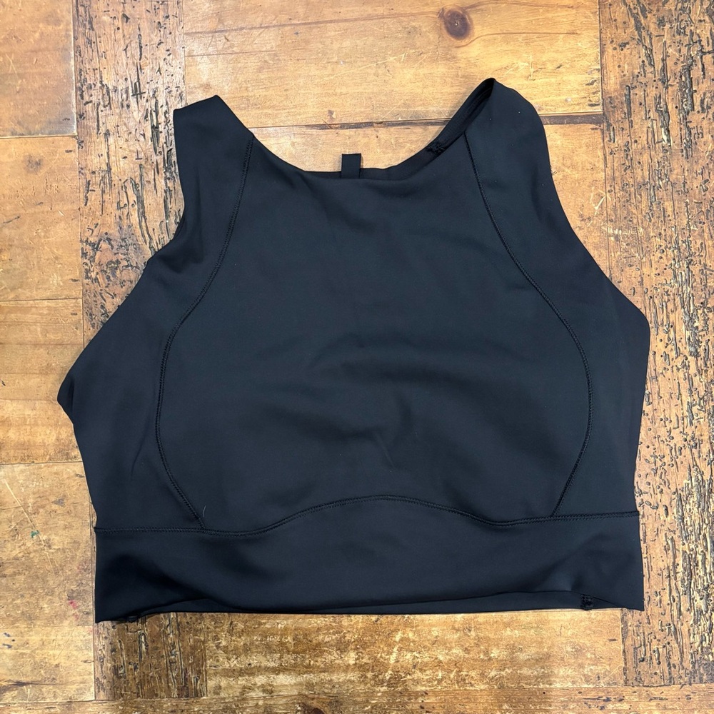 CALIA Women's Black Bra Brami L/XL? Sports Bra Cami Crop top - Picture 1 of 4